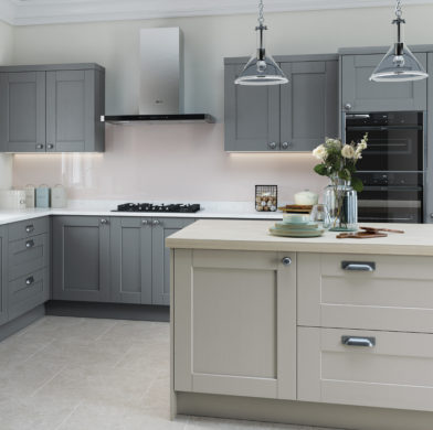 Kensington in Light & Dust Grey – Kitchens Direct NI